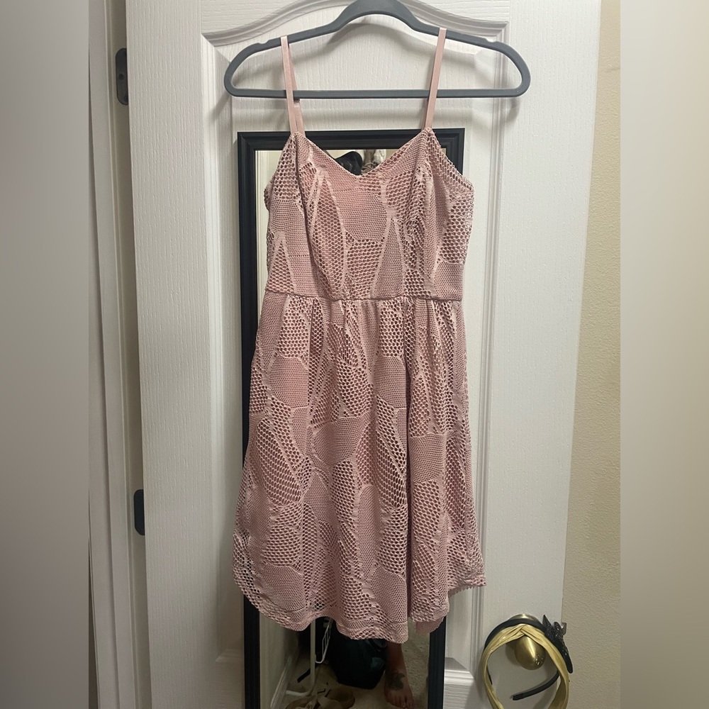 Pink dress